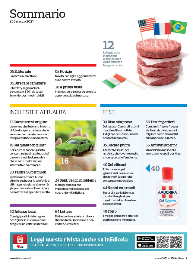 Altroconsumo marzo 2021